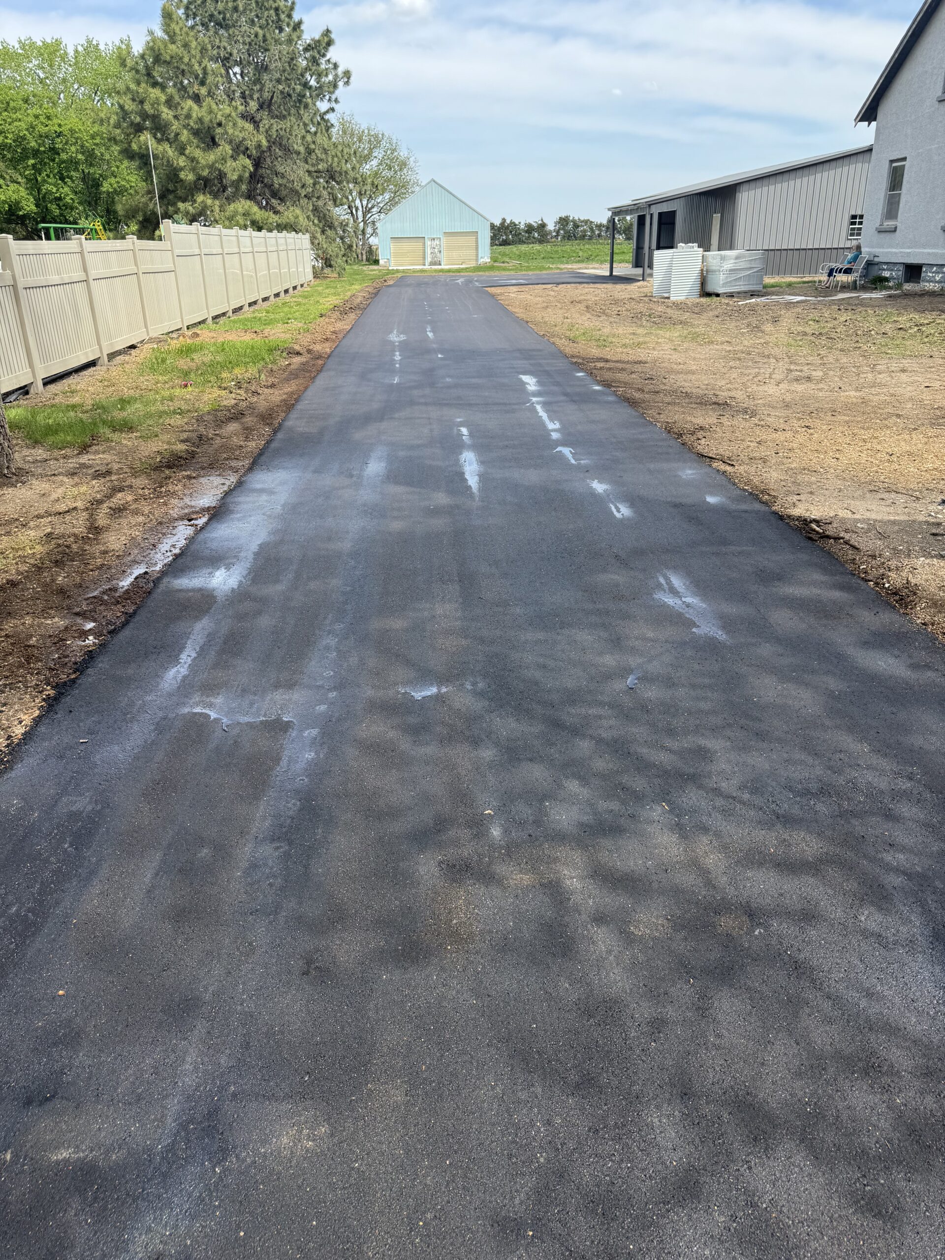 Asphalt paving job coast to coast — Road Maintenance Asphalt Paving