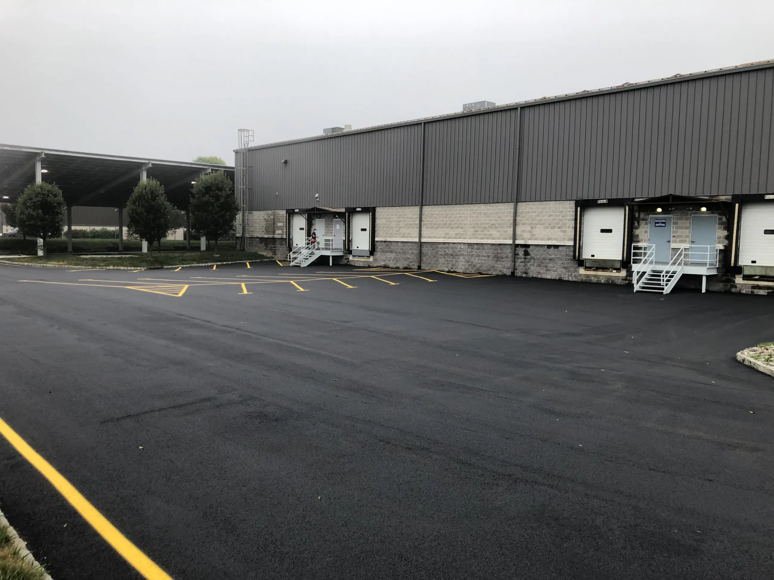 Commercial asphalt paving job — Road Maintenance Asphalt Paving